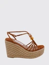 lemi beaded suede wedge sandals