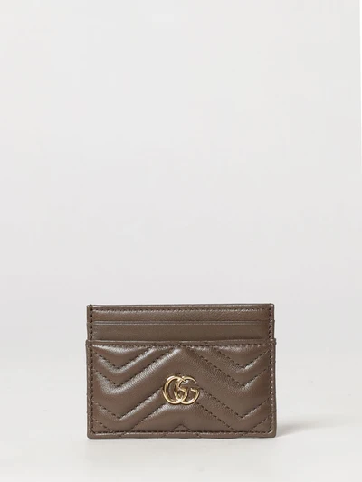 gg marmont quilted chevron nappa leather card holder