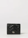 gg marmont chevron matelassé nappa bifold wallet