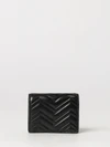 gg marmont chevron matelassé nappa bifold wallet