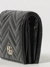 gg marmont chevron matelassé nappa bifold wallet