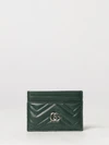 gg marmont quilted chevron nappa leather card holder
