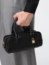 amazona 23 nappa calfskin handbag with embossed logo