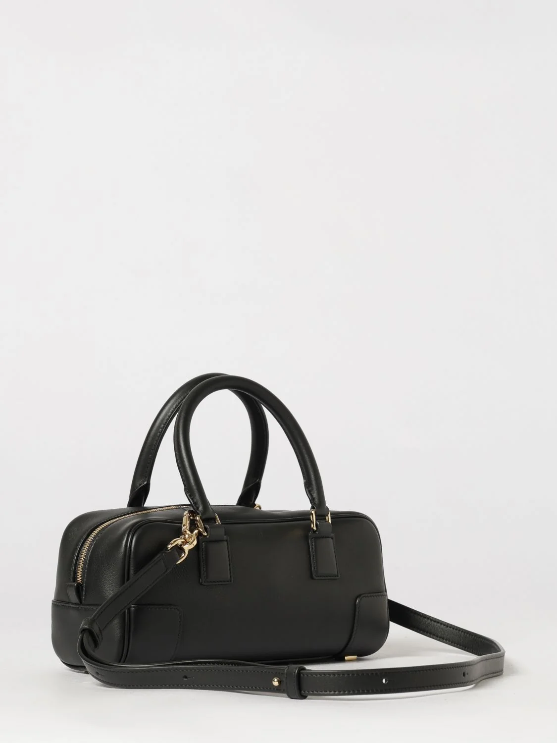 amazona 23 nappa calfskin handbag with embossed logo