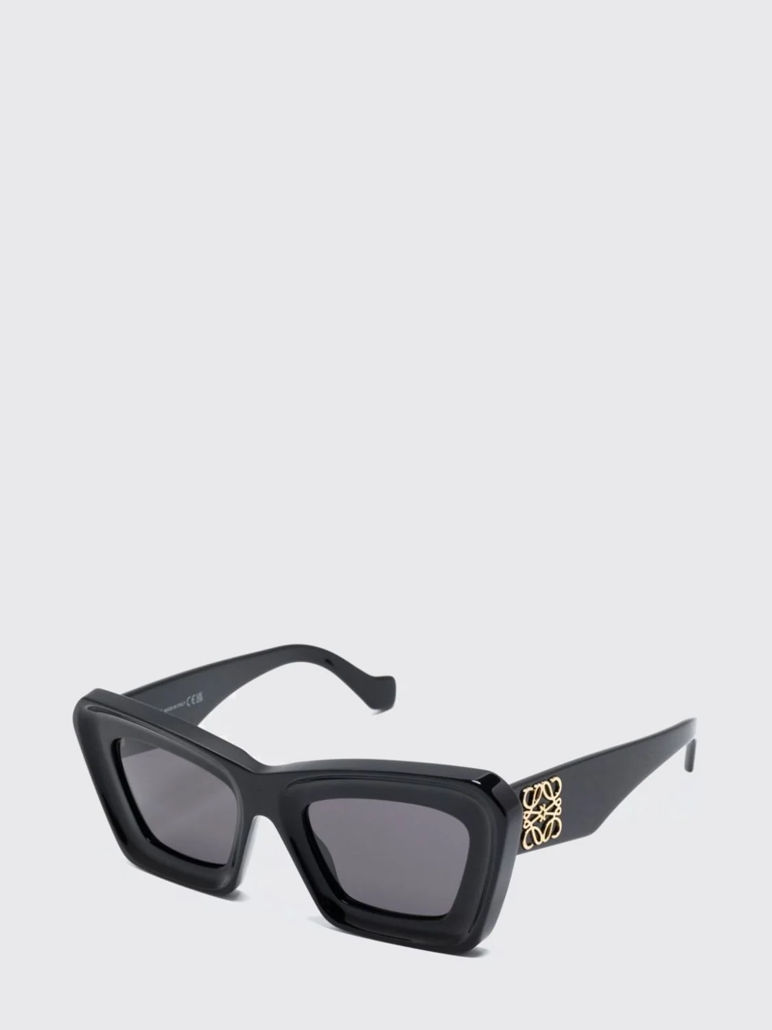 LOEWE OS anagram tortoiseshell acetate cat-eye sunglasses