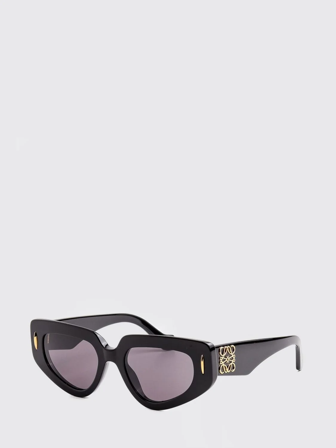 LOEWE OS anagram flared cat-eye acetate sunglasses with contrast logo