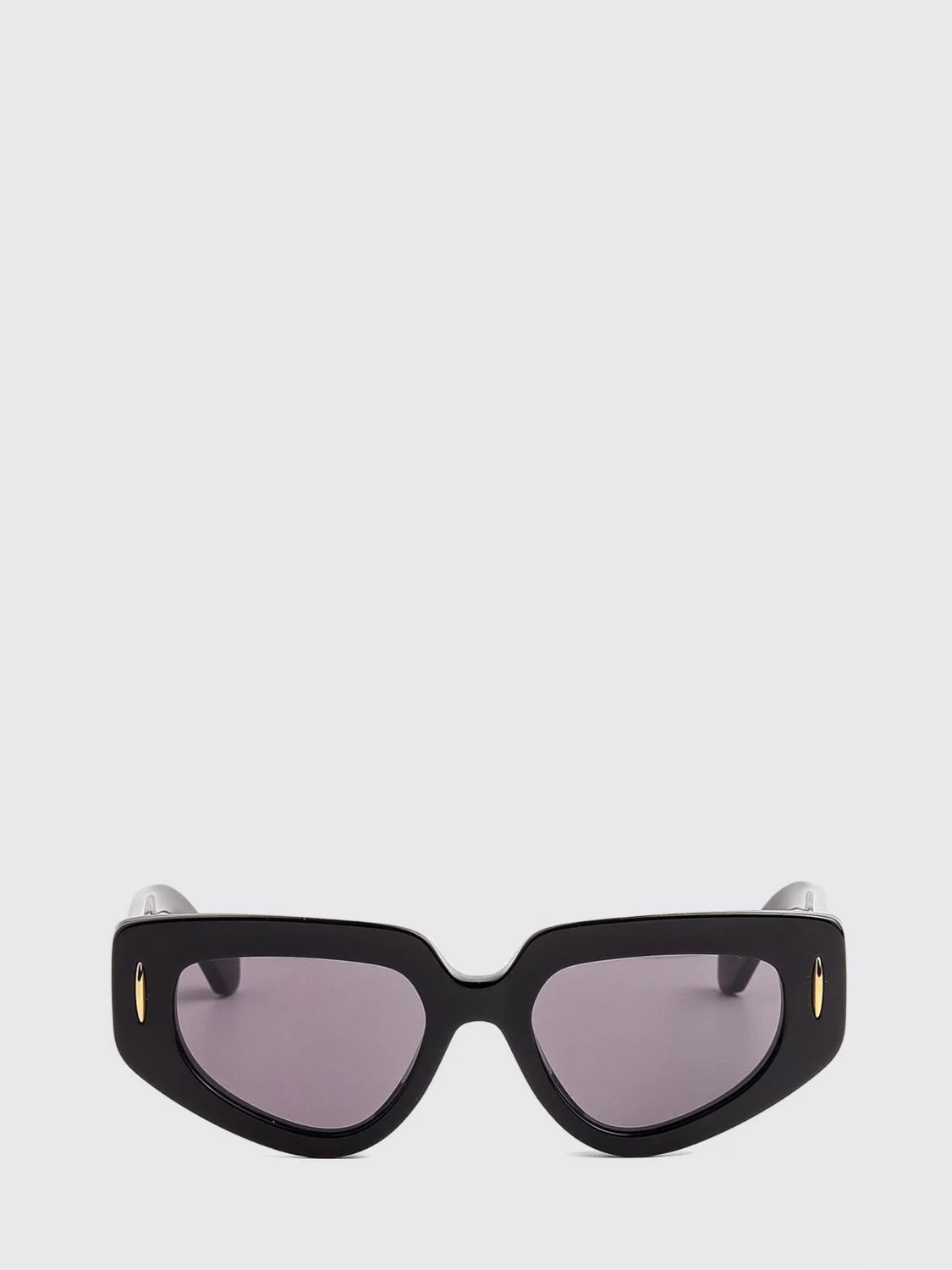 anagram flared cat-eye acetate sunglasses with contrast logo