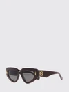 anagram flared cat-eye acetate sunglasses with contrast logo