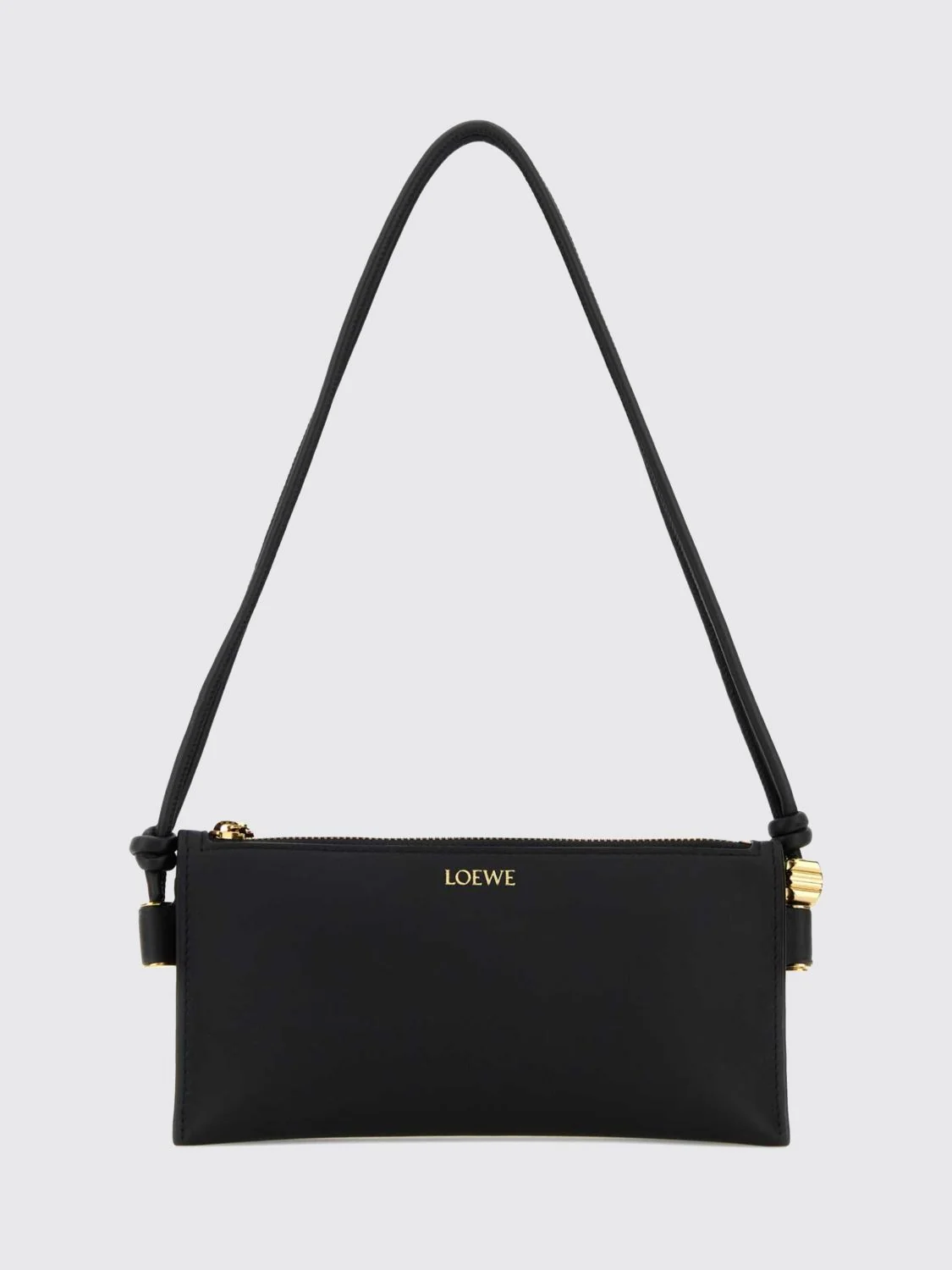 LOEWE OS joya knotted handle shoulder bag in nappa leather