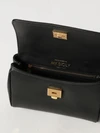 my sicily mini handbag in leather with logo charm