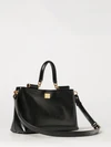 vittoria calfskin leather handbag with removable shoulder strap
