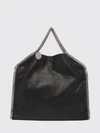 falabella large tote bag in alter mat with chain trims