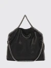 falabella large tote bag in alter mat with chain trims