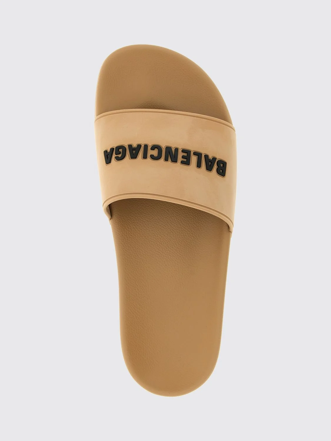 pool tpu slides with contrasting lettering logo