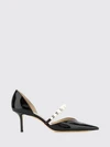 aurelie patent leather pumps with pearls and stiletto heel