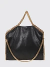 falabella large tote bag in faux leather with chain detail