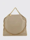falabella large tote bag in faux leather with chain detail