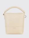 b clip mini bucket bag in smooth calfskin leather