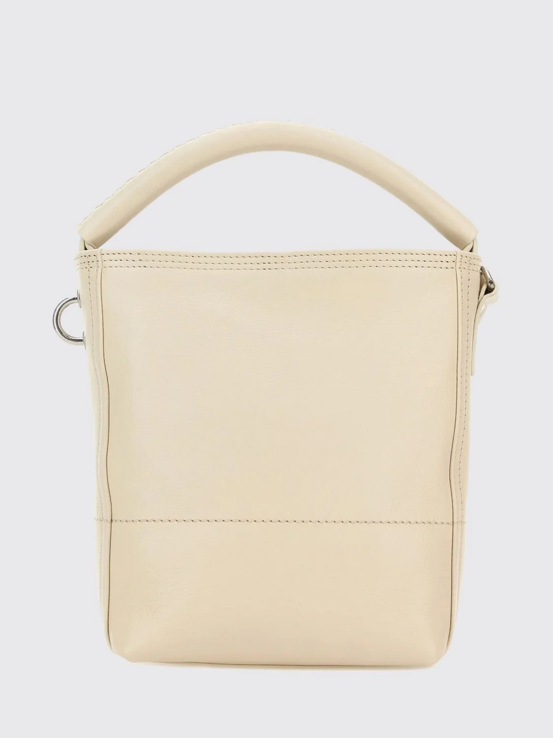 b clip mini bucket bag in smooth calfskin leather