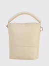 b clip mini bucket bag in smooth calfskin leather
