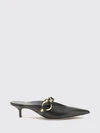 city studded calfskin mules with medium stiletto heel