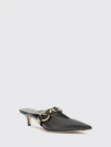 city studded calfskin mules with medium stiletto heel