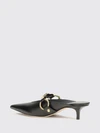 city studded calfskin mules with medium stiletto heel