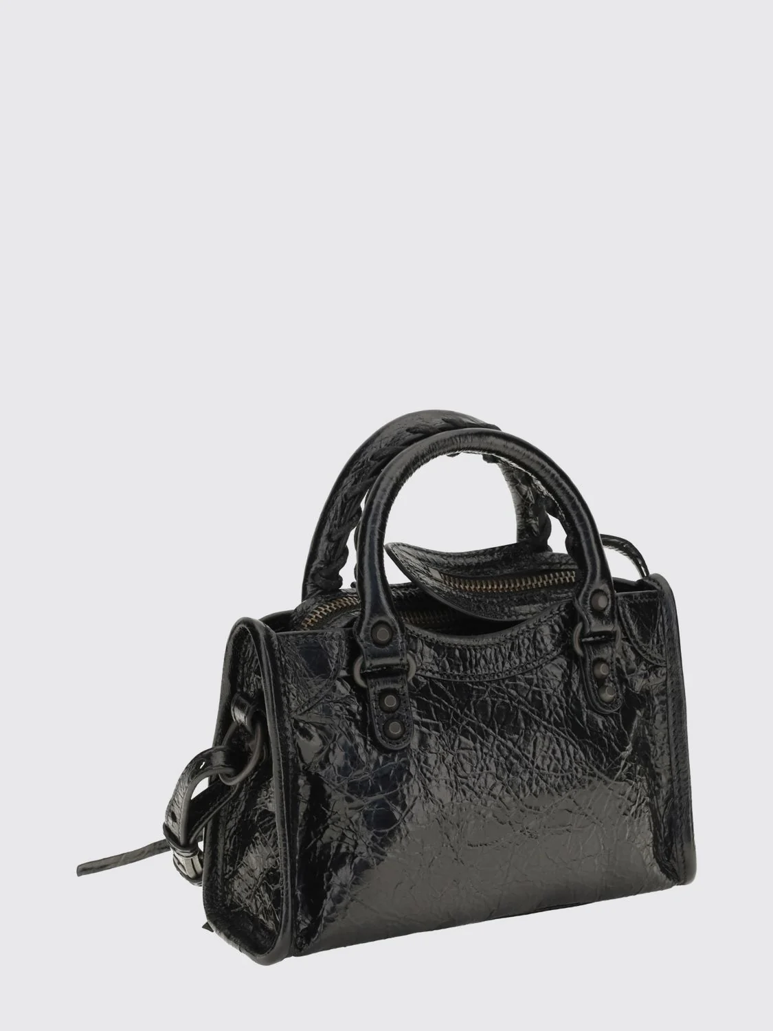 le city nano studded arena lambskin mini bag