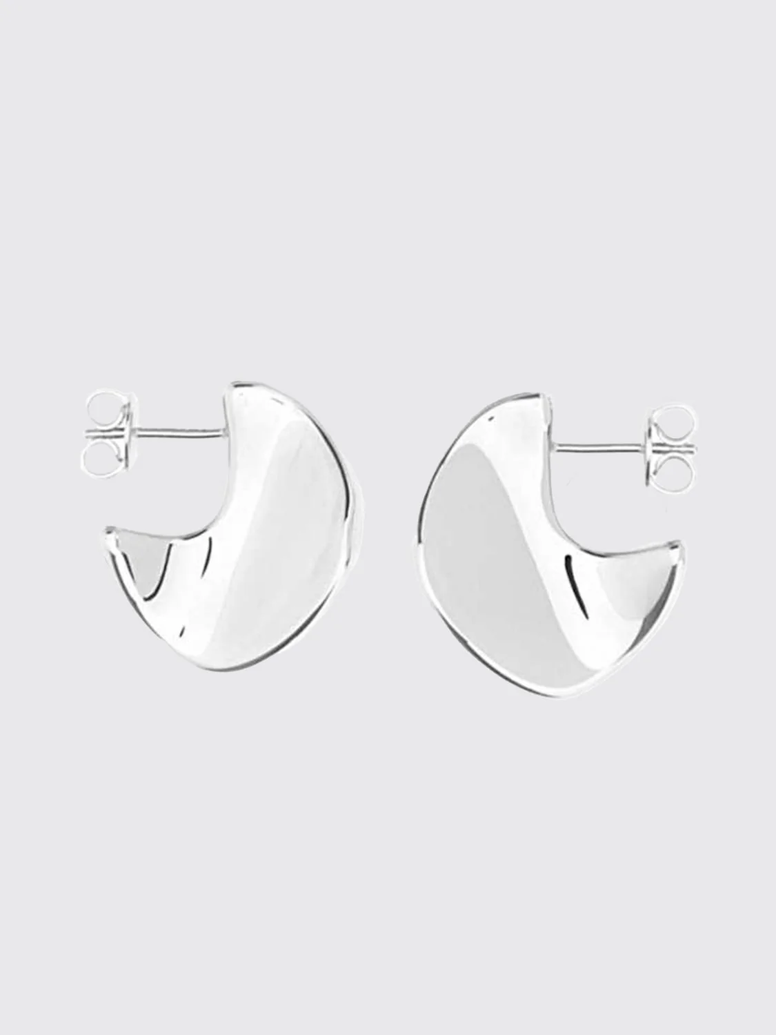 disc pendant earrings in 925 sterling silver