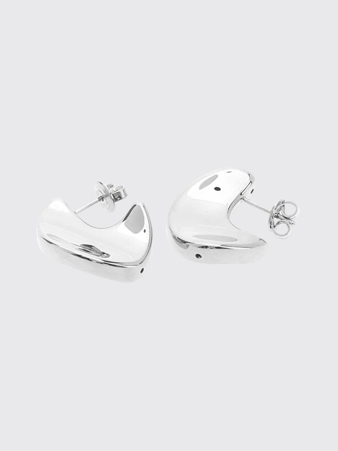 disc pendant earrings in 925 sterling silver