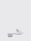 calfskin mules with cut-out dg monogram