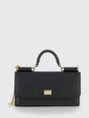 grained leather mini handbag with chain shoulder strap