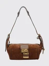 paddington shoulder bag chloé in calfskin leather with padlock