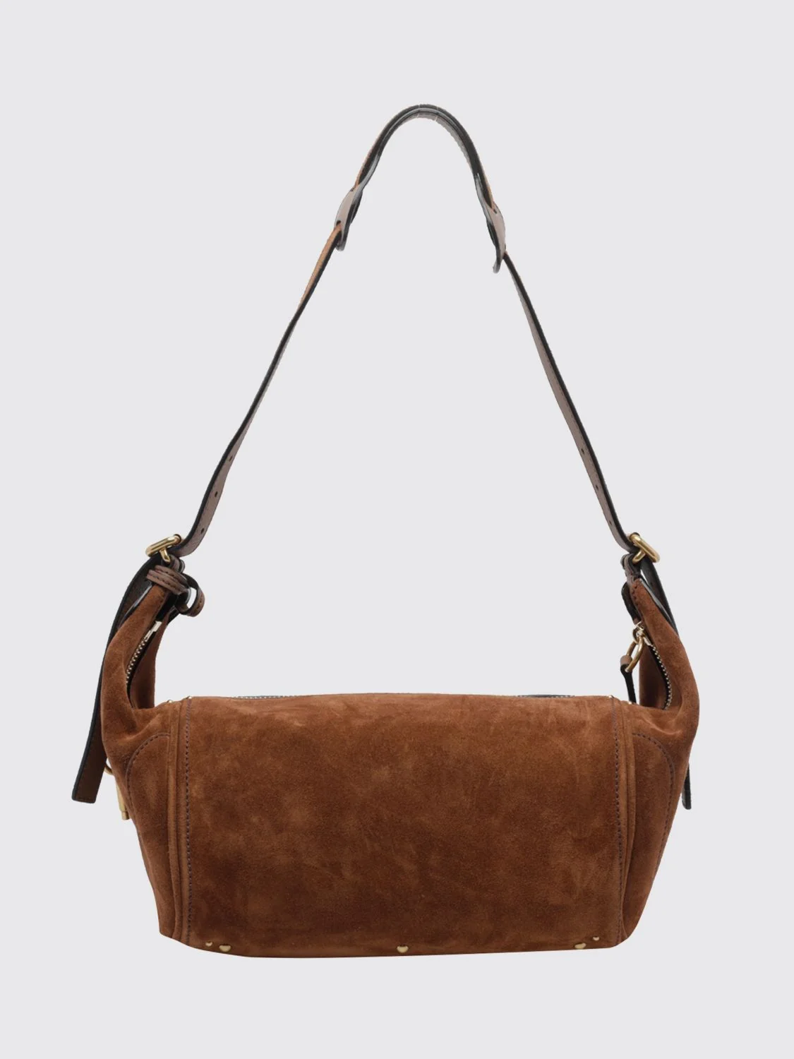 paddington shoulder bag chloé in calfskin leather with padlock