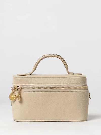 falabella vanity mini bag in faux leather with chain strap