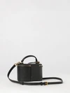 vanity mini bag in grained leather with vlogo signature