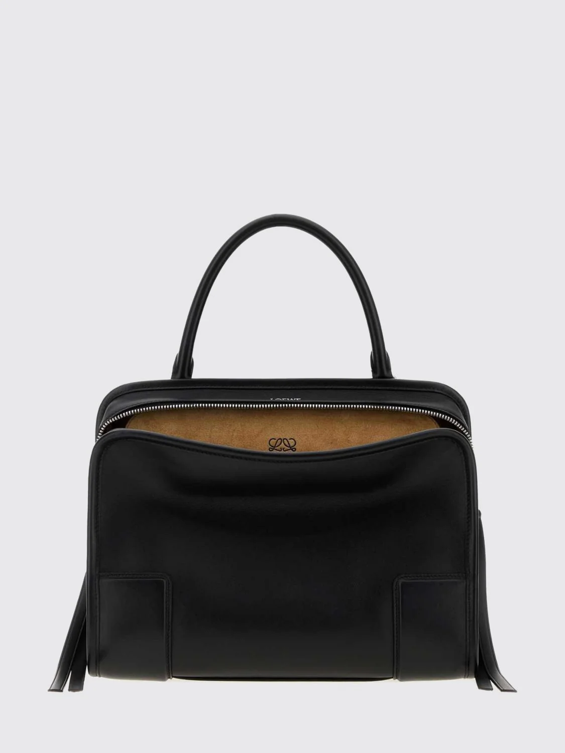 amazona 180 calfskin leather handbag with removable shoulder strap