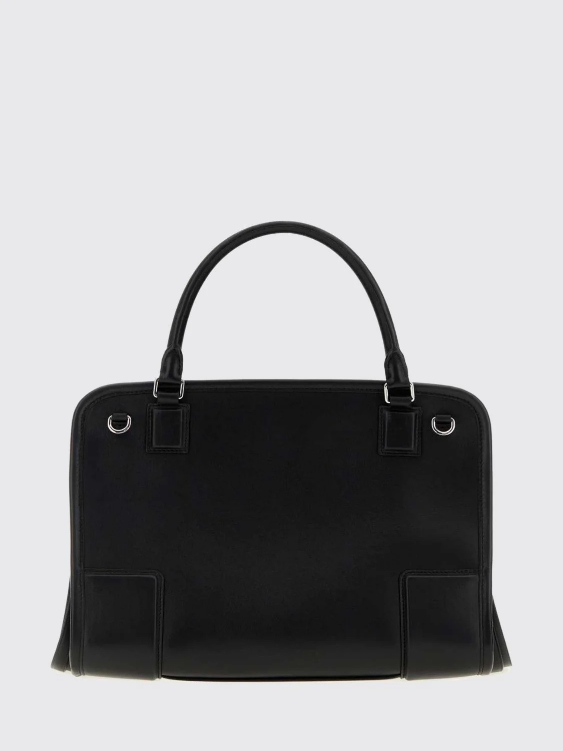 LOEWE OS amazona 180 calfskin leather handbag with removable shoulder strap