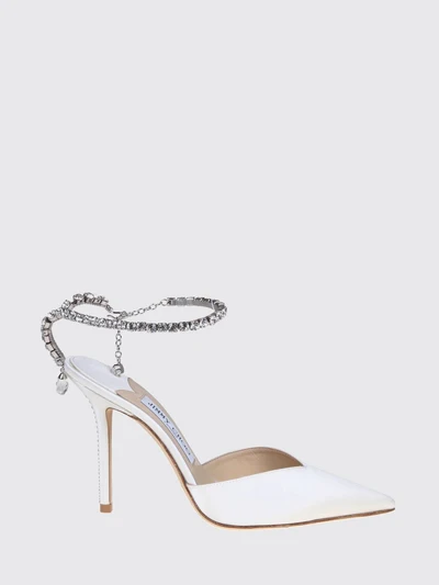 saeda crystal-embellished satin high-heel pumps