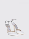 saeda crystal-embellished satin high-heel pumps
