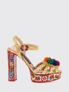keira sicilian cart print raffia platform sandals