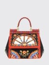 sicily mini handbag with 'carretto siciliano' print