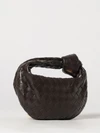 jodie mini handbag in intrecciato leather with knotted handle