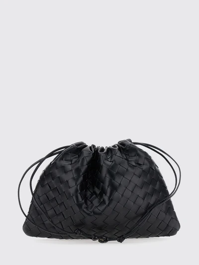 dustbag intrecciato calfskin bucket bag with drawstring