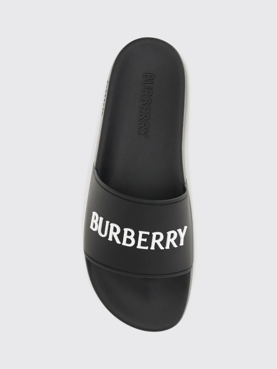 contrast logo rubber pool slides