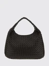 campana intrecciato lambskin hobo bag with woven handle