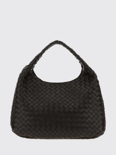 campana intrecciato lambskin hobo bag with woven handle