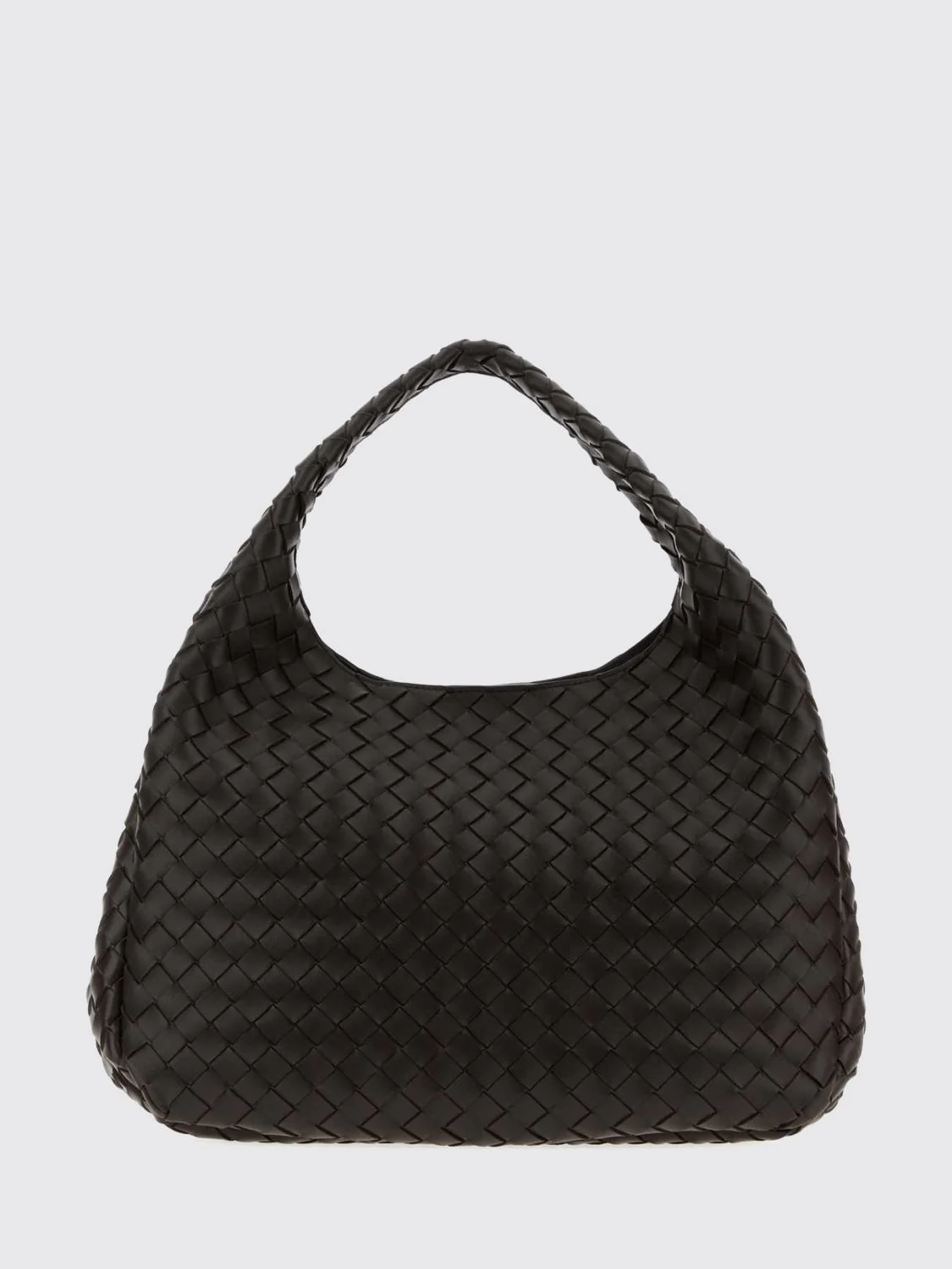 BOTTEGA VENETA OS campana intrecciato lambskin hobo bag with woven handle