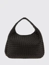 campana intrecciato lambskin hobo bag with woven handle