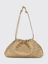 dustbag notte woven calfskin leather bucket bag